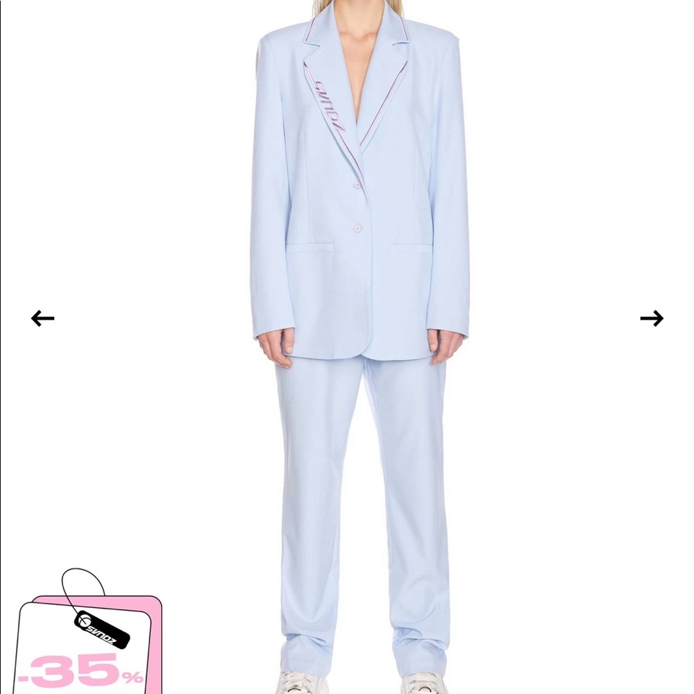 Svndz sky blazer and pants set